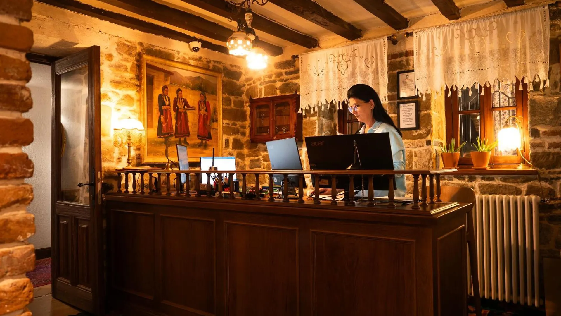 Vila Ebel Hotel Pool & Spa Korça Albánia